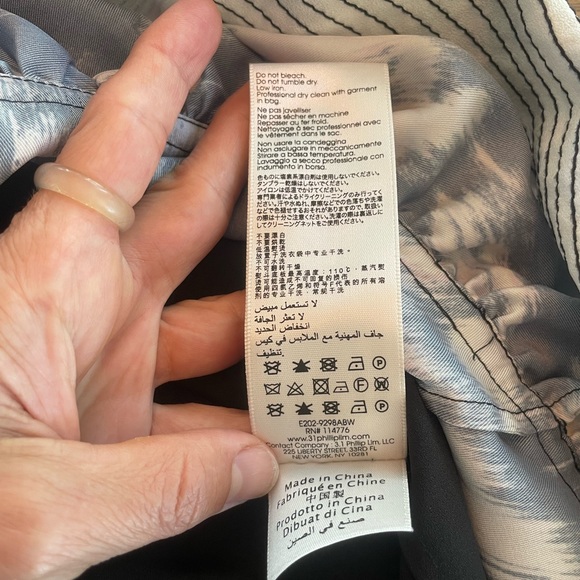 3.1 Philip Lim Abstract flounce dress | sz 6 - Picture 6 of 7